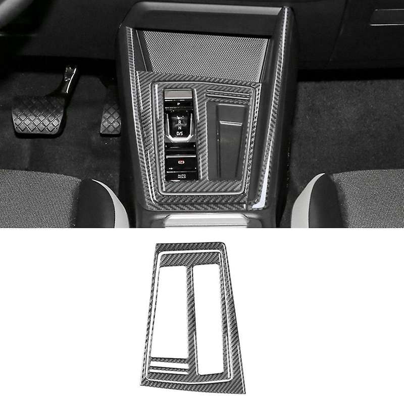 Carbon Fiber Car Gear Shift Knob Panel Decoration Stickers Interior Accessories for Golf 8 MK8 2021
