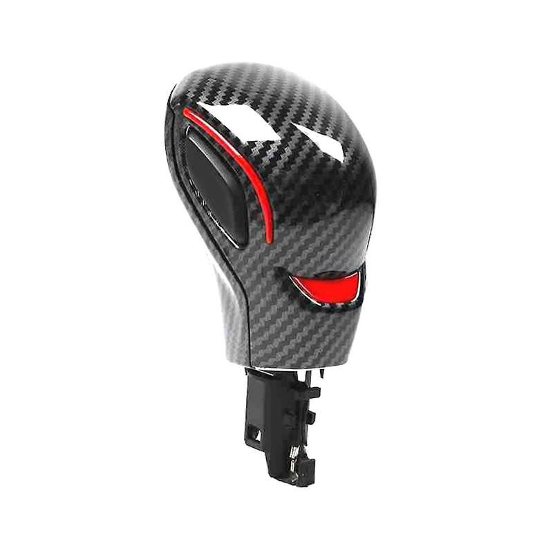Carbon Fiber Car Gear Shift Knob Head Cover Sticker Trim for Explorer 2021