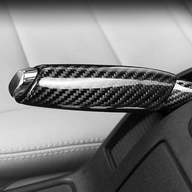 Carbon Fiber Car Handbrake Grips Cover for Class W169 W245 A170 A180 A200 Interior Trim