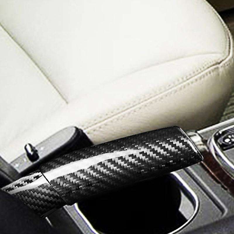 Carbon Fiber Car Handbrake Grips Cover for Class W169 W245 A170 A180 A200 Interior Trim