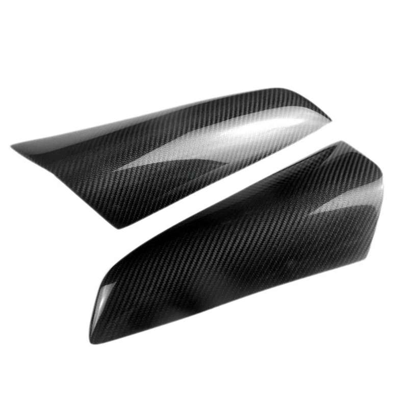 Carbon Fiber Car Headlight Eyebrow Cover Trim for G Class W463 G320 G350 G400 G500 G55 G63 G65 1990-