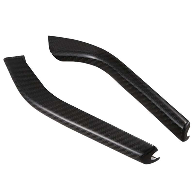Carbon Fiber Car Handbrake Grips Interior Cover Trim for 2010-2015