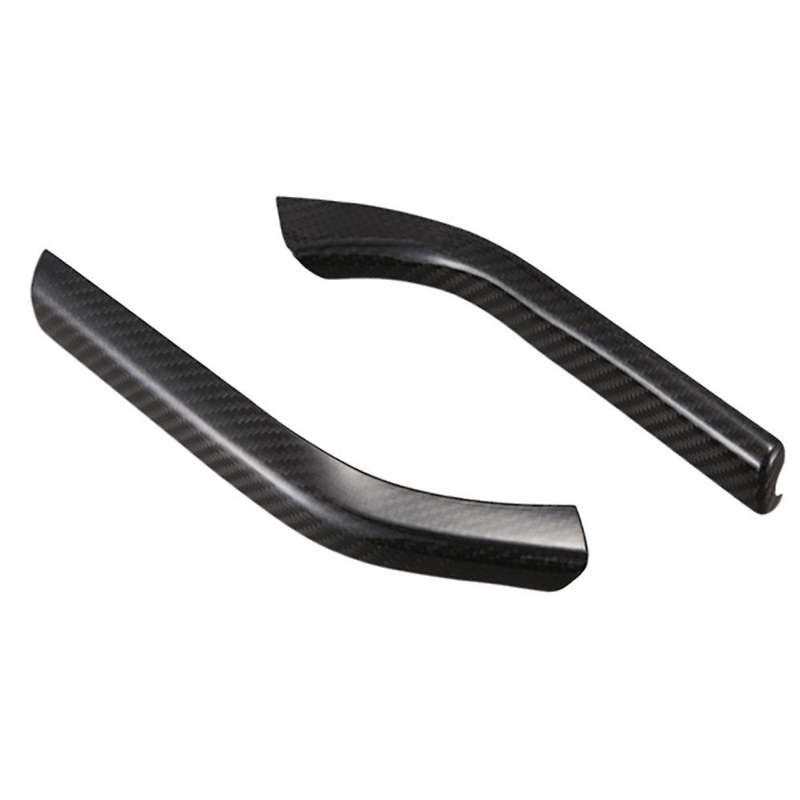 Carbon Fiber Car Handbrake Grips Interior Cover Trim for 2010-2015