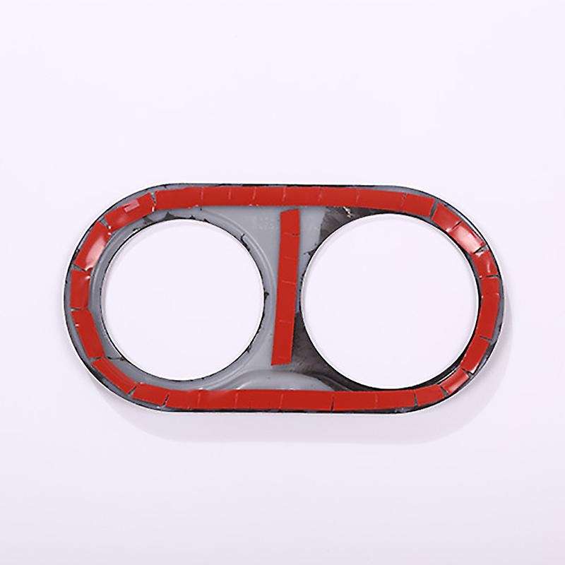 Carbon Fiber Car Headlight Switch Decorative Frame Cover Trim Stickers Interior Accessories for 2017