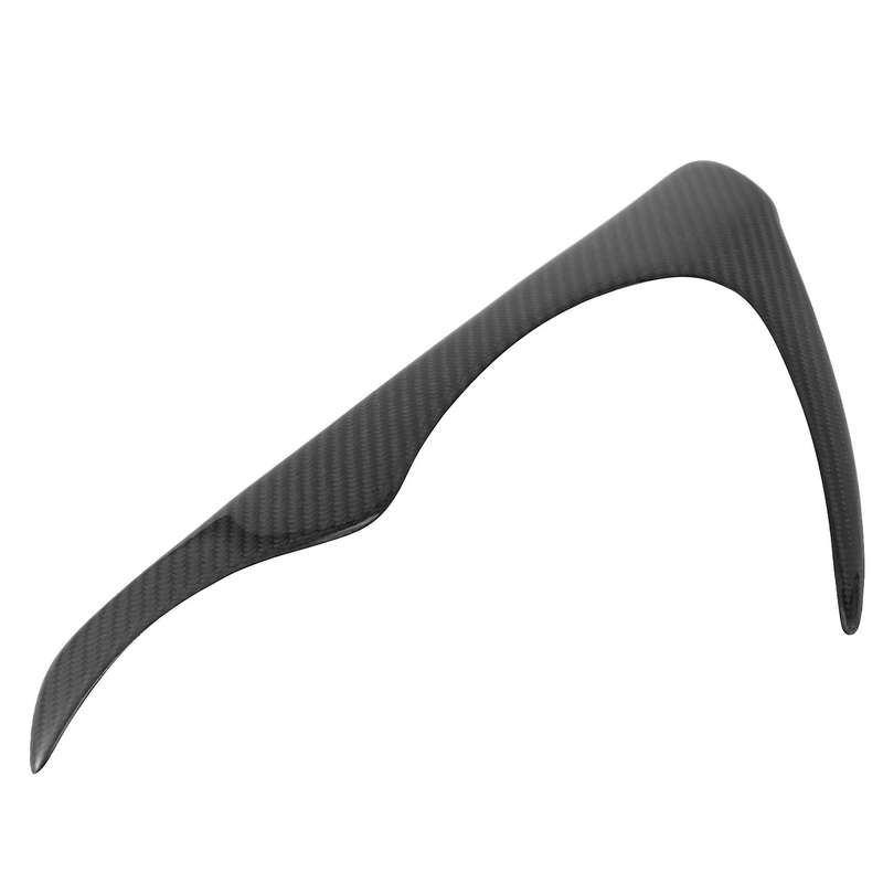 Carbon Fiber Car Headlight Eyebrow Cover Trim Head Light Lamp Sticker for Swift 2005-2011