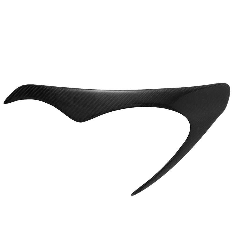 Carbon Fiber Car Headlight Eyebrow Cover Trim Head Light Lamp Sticker for Swift 2005-2011