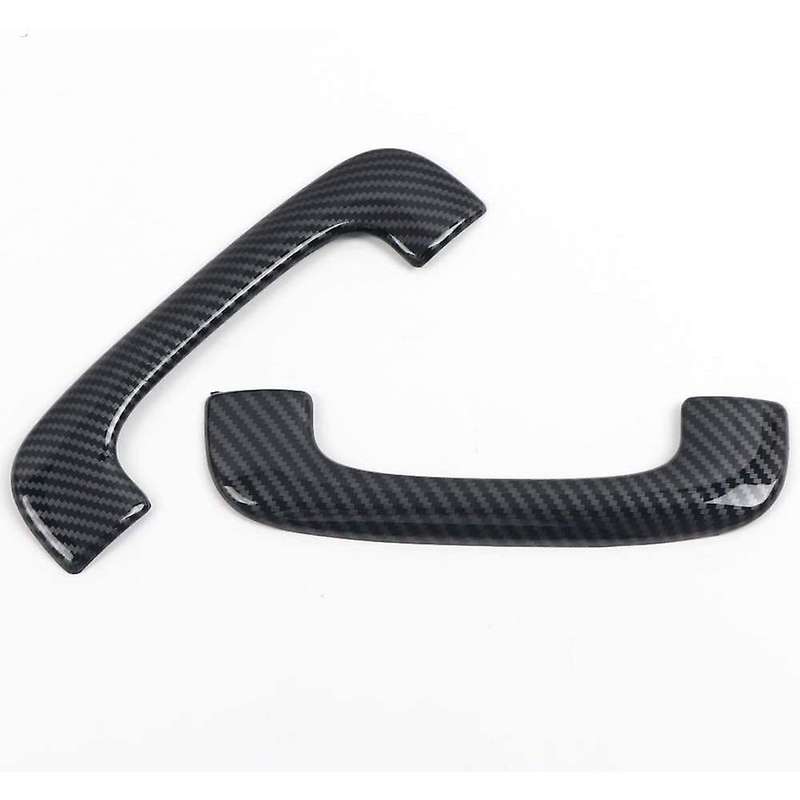 Carbon Fiber Car Inner Roof Top Grab Bar Trim Door Grab Handle Cover for Charger 2011-2020 Car Acces