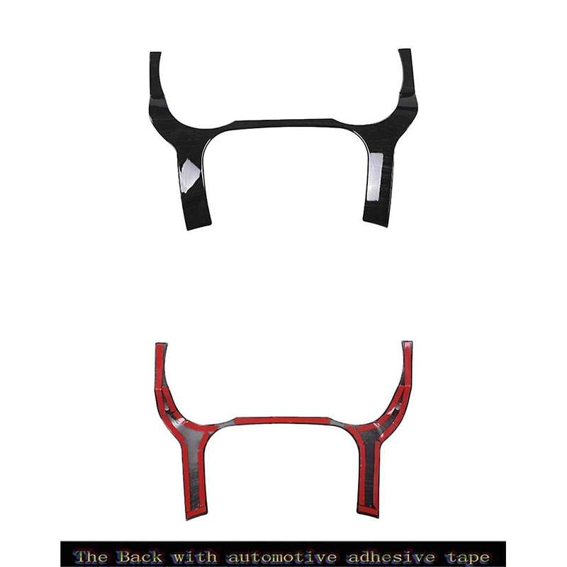 Carbon Fiber Car Interior Dashboard Decoration Panel Cover Trim Frame for Evoque 2012-2018