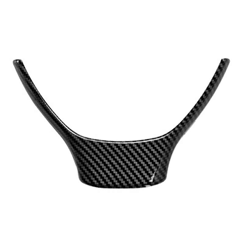 Carbon Fiber Car Interior Steering Wheel Decoration Strip Frame Cover Trim Sticker for 5 7 Series F1