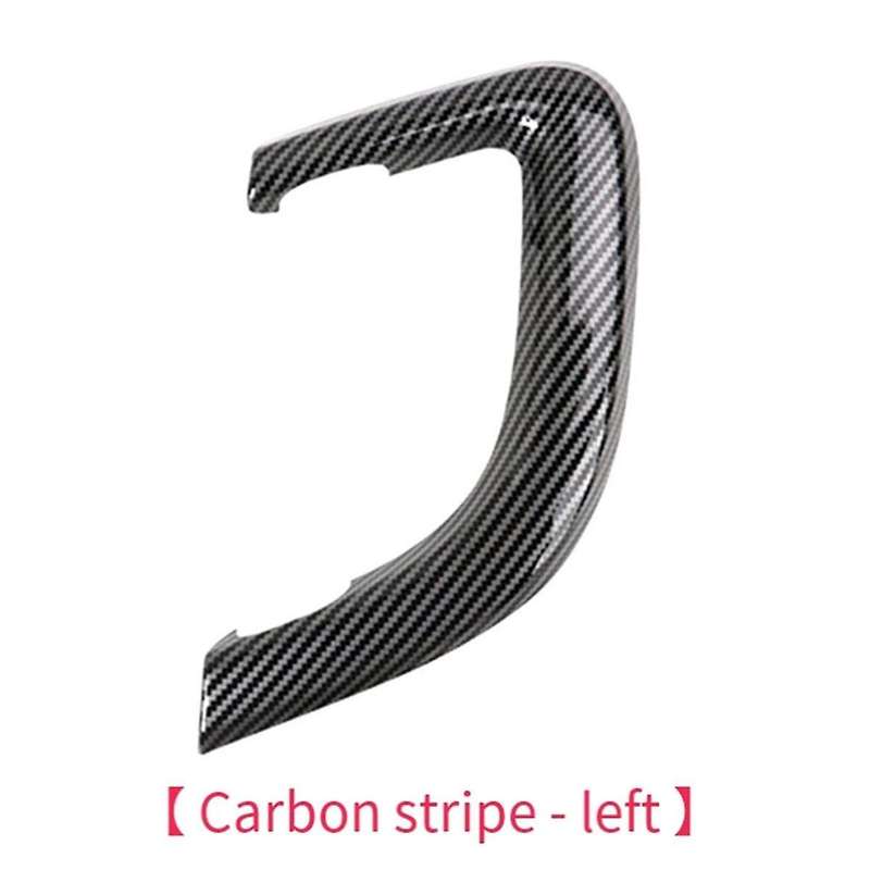 Carbon Fiber Car Left Interior Door Pull Handle Cover Trim Replacement for Sport 2015-2019 Lr076105