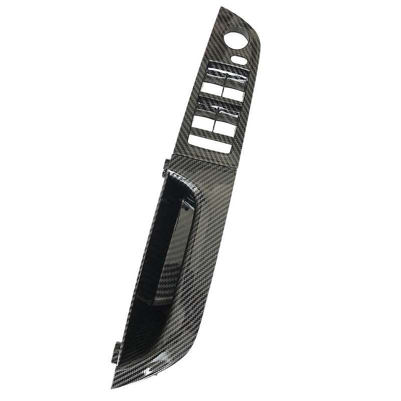 Carbon Fiber Car Interior Window Switch Cover Panel Trim Pull Handle for  3 Series E90 E91 E92 316 3