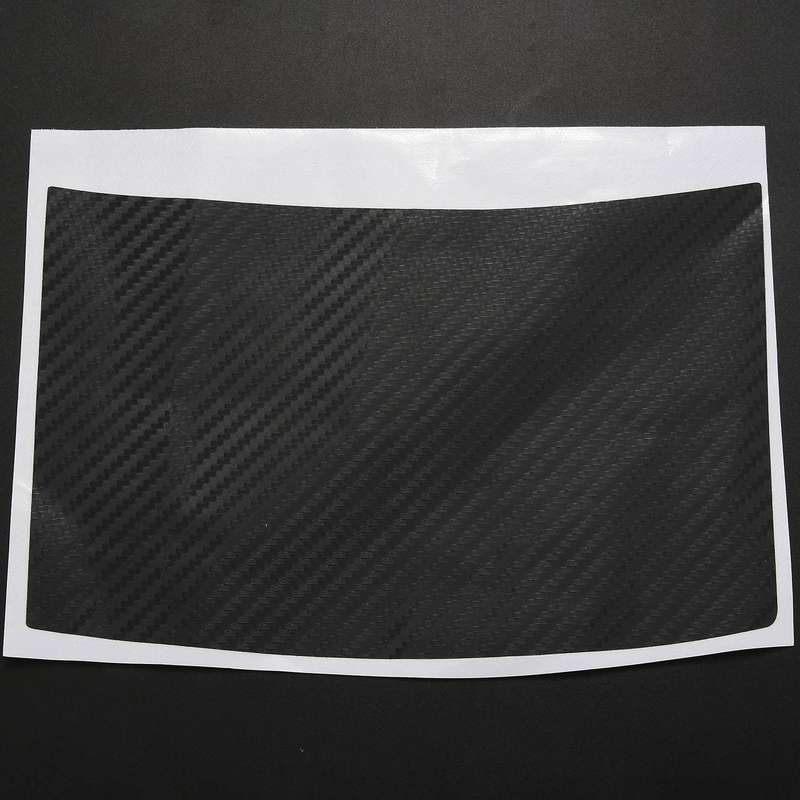 Carbon Fiber Car Rear Armrest Box Plate Armrest Panel Trim Cover for Model S X 2014-2019