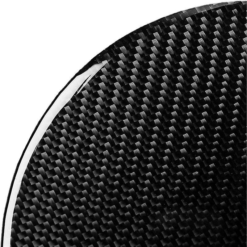 Carbon Fiber Car Oil Fuel Tank Cap Sticker Cover Trim for FIT JAZZ 2014 2015 2016 2017 2018 Accessor
