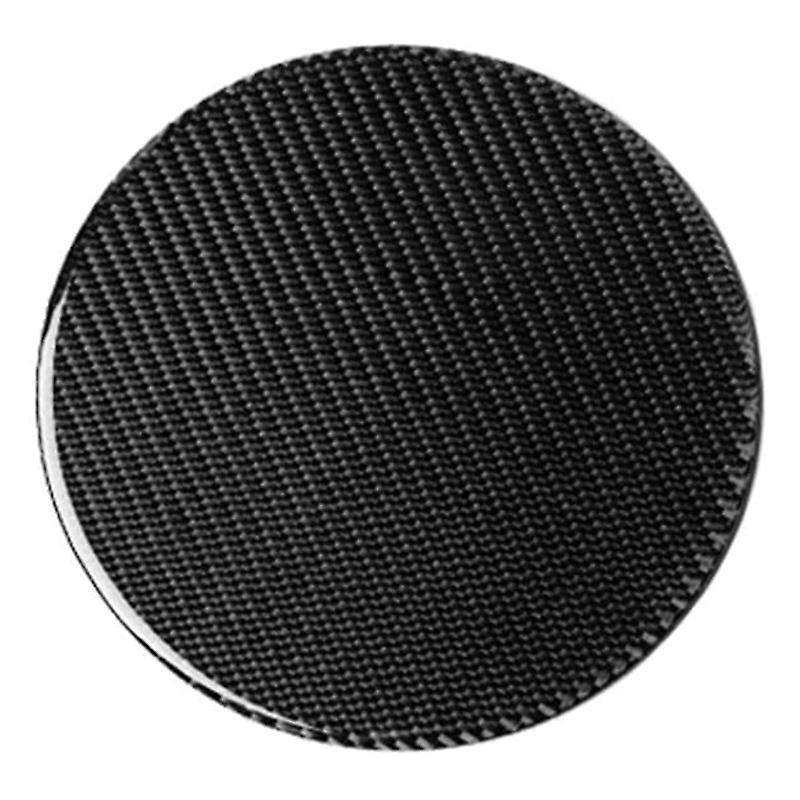 Carbon Fiber Car Oil Fuel Tank Cap Sticker Cover Trim for FIT JAZZ 2014 2015 2016 2017 2018 Accessor