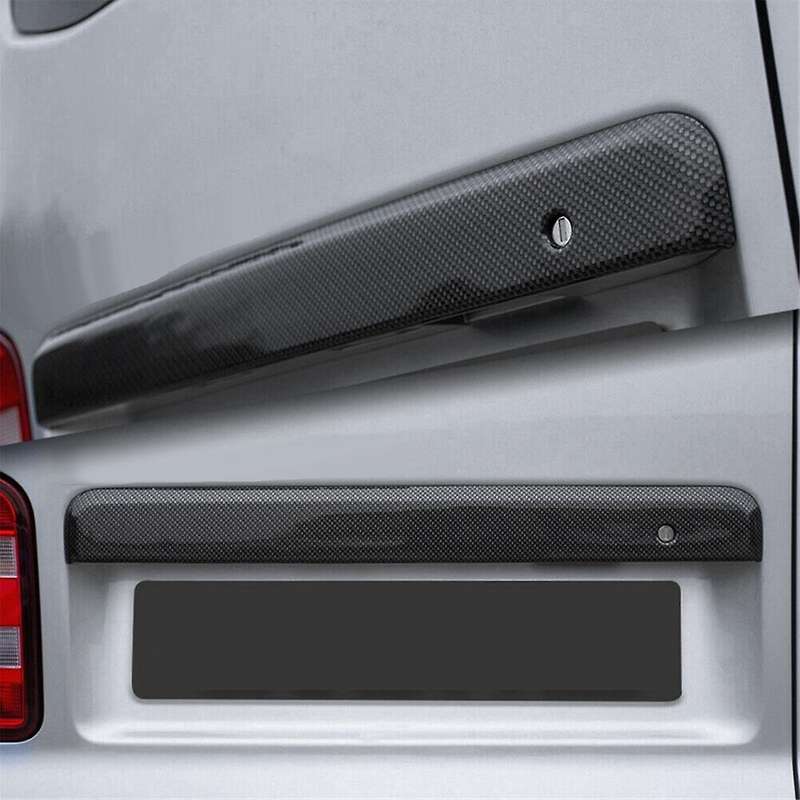 Carbon Fiber Car Rear Handle Trim Cover for T5 T5.1 T6 T6.1 Transporter 2010-2019