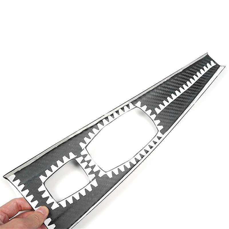 Carbon Fiber Car Multimedia Gear Panel Cover for F83 2014-2019 Interior Sticker Accessories