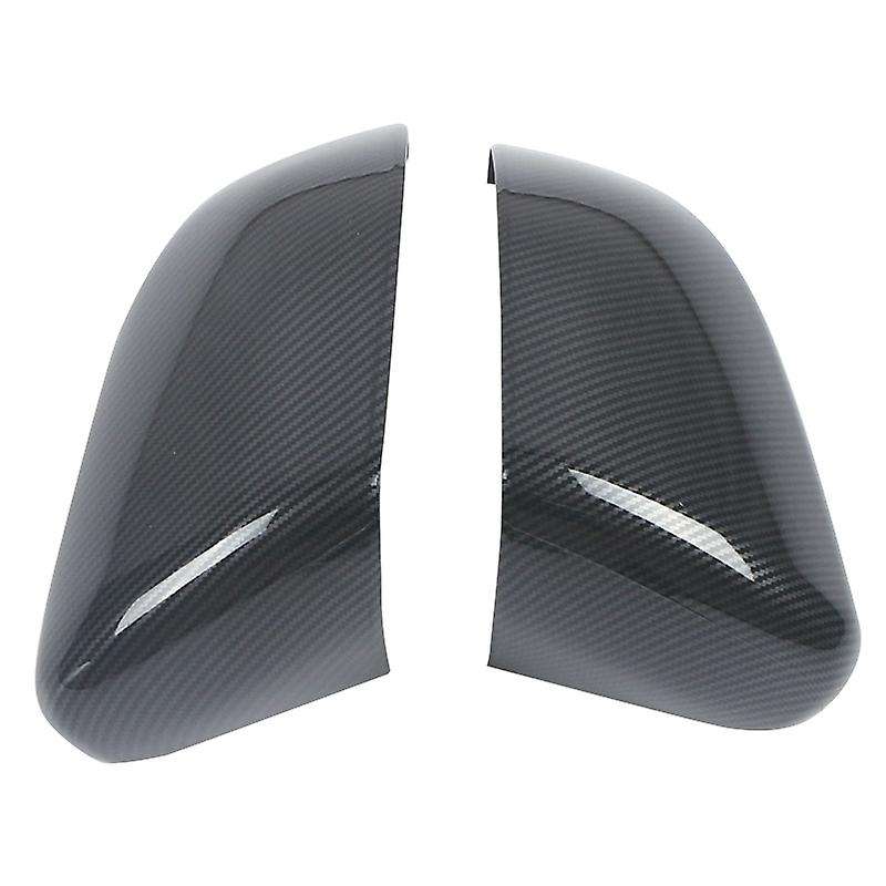 Carbon Fiber Car Rearview Cover Rear Mirror Protector for Explorer 2020 Accessories Auto Decoration