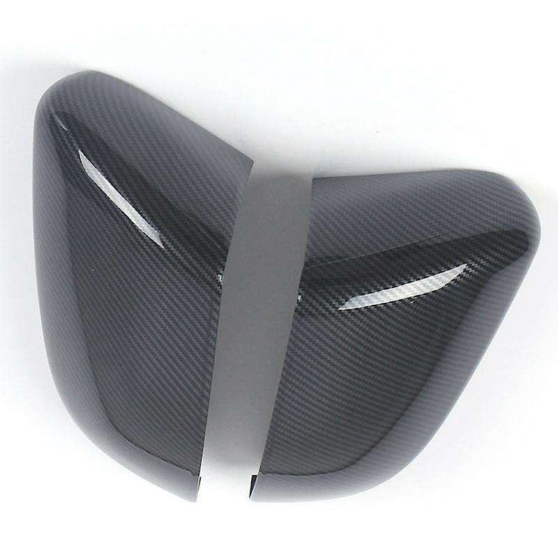 Carbon Fiber Car Rearview Cover Rear Mirror Protector for Explorer 2020 Accessories Auto Decoration