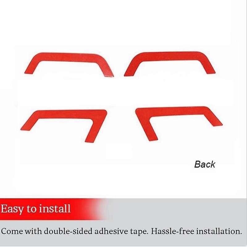 Carbon Fiber Car Rear Tail Light Lamp Decoration Cover for 2012 2013 2014 2015 Accessories