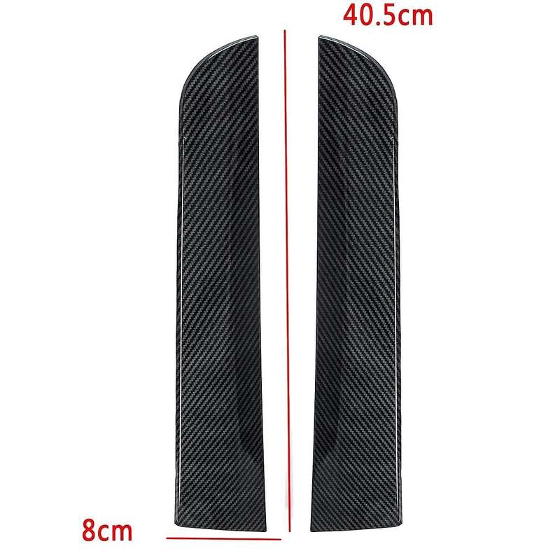 Carbon Fiber Car Rear Window Side Spoiler Wing Trim for Patrol Y62 2010 2011+
