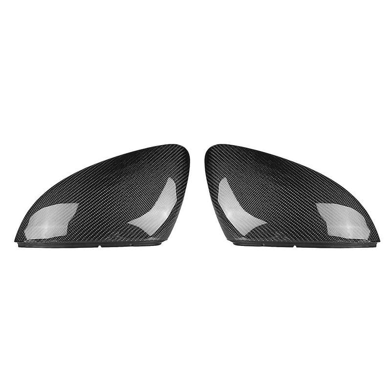 Carbon Fiber Car Rearview Mirror Housing Cover-Side Mirror Cover for Golf VII MK7/MK7.5 R Hatchback
