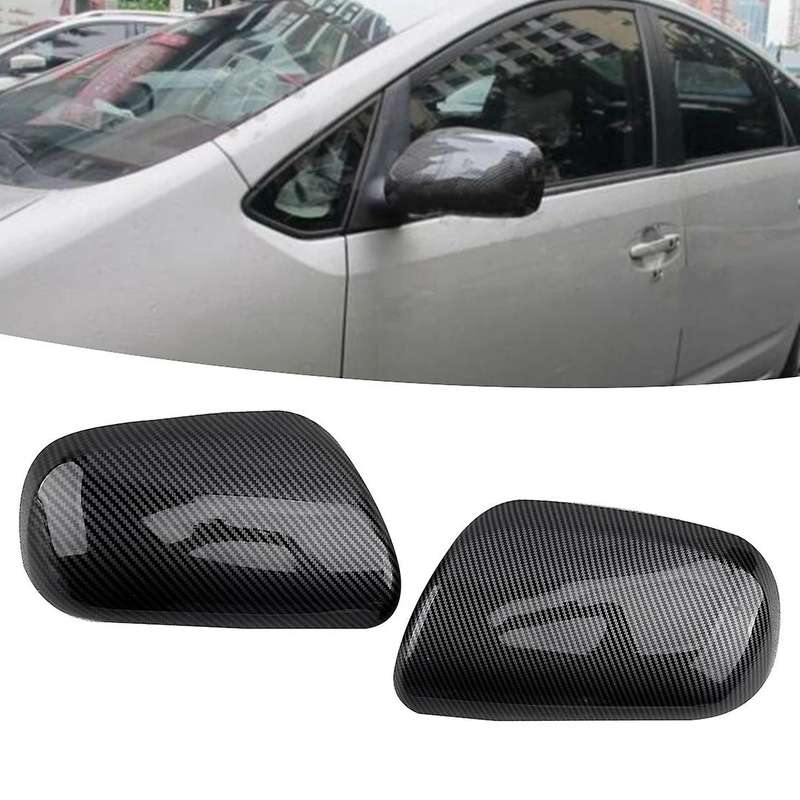 Carbon Fiber Car Rearview Side Mirror Cover for Vios Yaris Prius