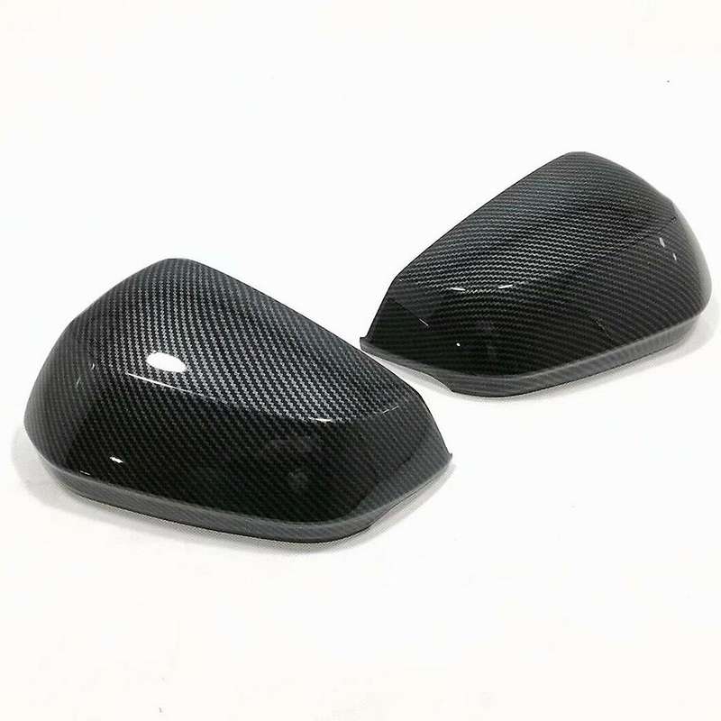 Carbon Fiber Car Rearview Mirror Covers Side Wing Mirror Caps for  Q2 2017 2018 Q3 2019