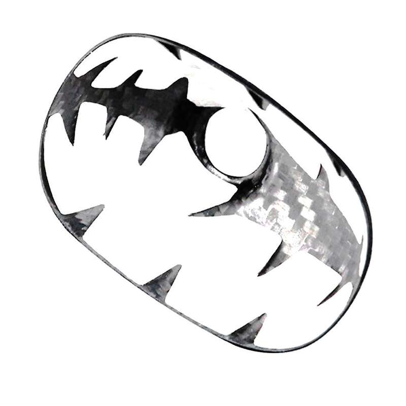 Carbon Fiber Car Roof Fin Antenna Signal Aerials Cover Trim for R55 R56(Black Carbon)