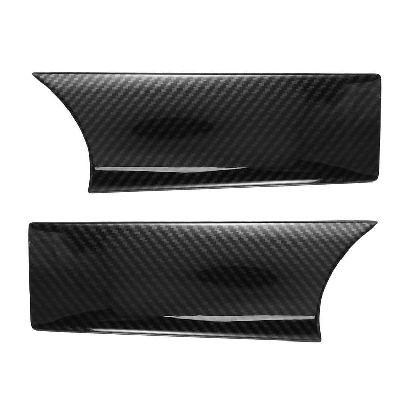 Carbon Fiber Car Side Door Handle Bowl Protector Cover Trim for F55 F56 One 3 Doors 2014-2021