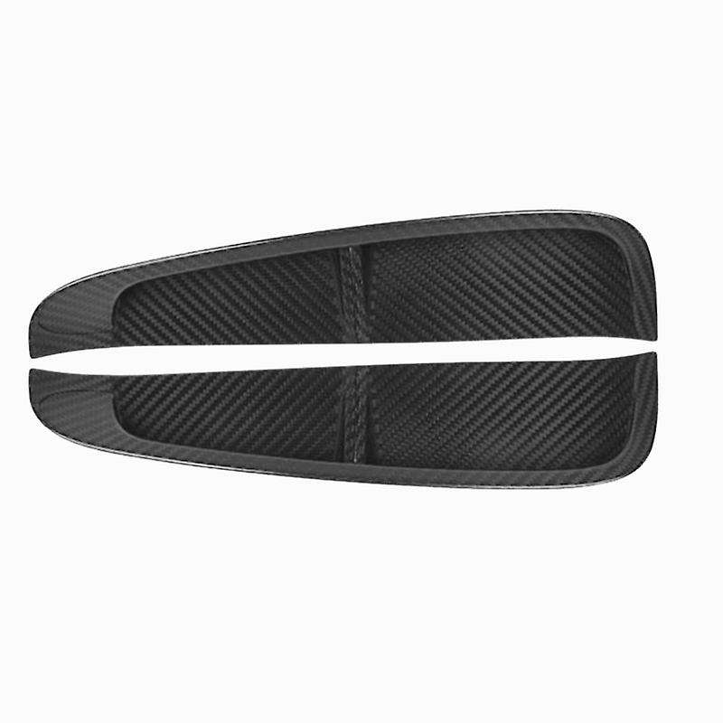 Carbon Fiber Car Side Body Air Vent Intake Outlet Grille Decor Trim Cover Trim for  2017-2020
