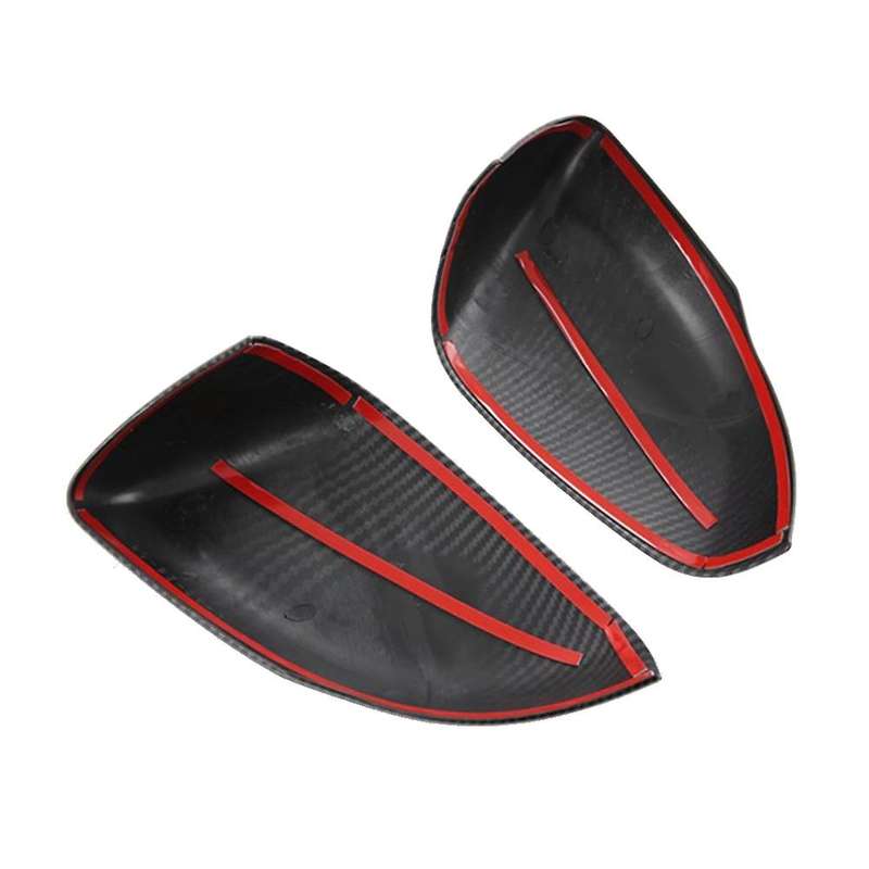 Carbon Fiber Car Side Rear View Mirror Cover Cap Trim for Carnival KA4 2020 2021 2022