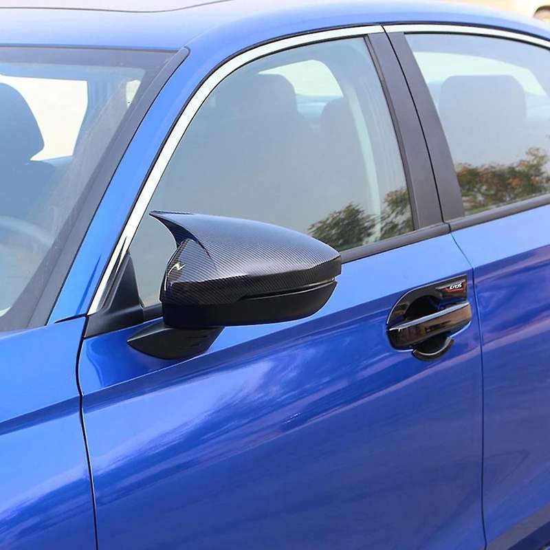 Carbon Fiber Car Side Rearview Mirror Cover Trim for 11Th 2022 Accessories