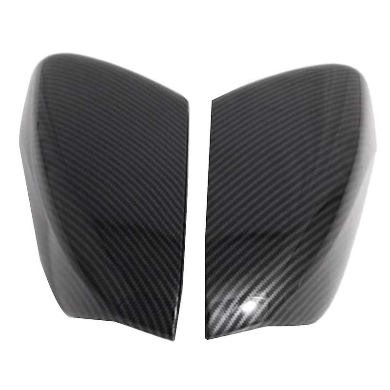 Carbon Fiber Car Side Rearview Mirror Cover Trim Accessories for Onix 2019-2021