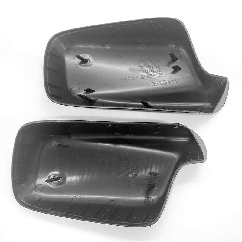 Carbon Fiber Car Side Rearview Mirror Cap Cover Rear View Mirror Covers Direct Replace for E46 E65 E