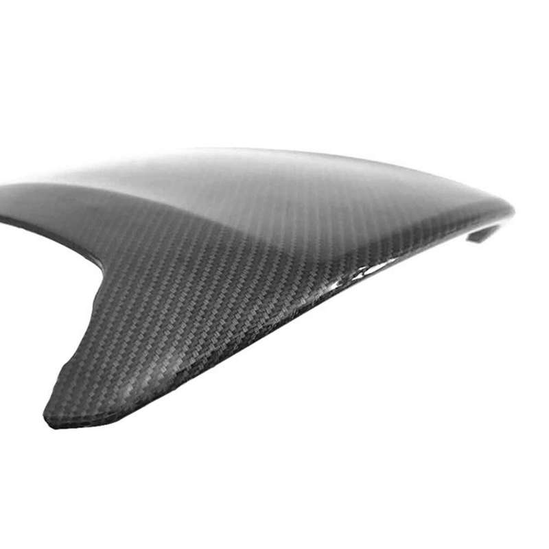 Carbon Fiber Car Steering Wheel Cover Trim Dashboard Panel Speedometer Cover for X MK10 2017-2020 RH