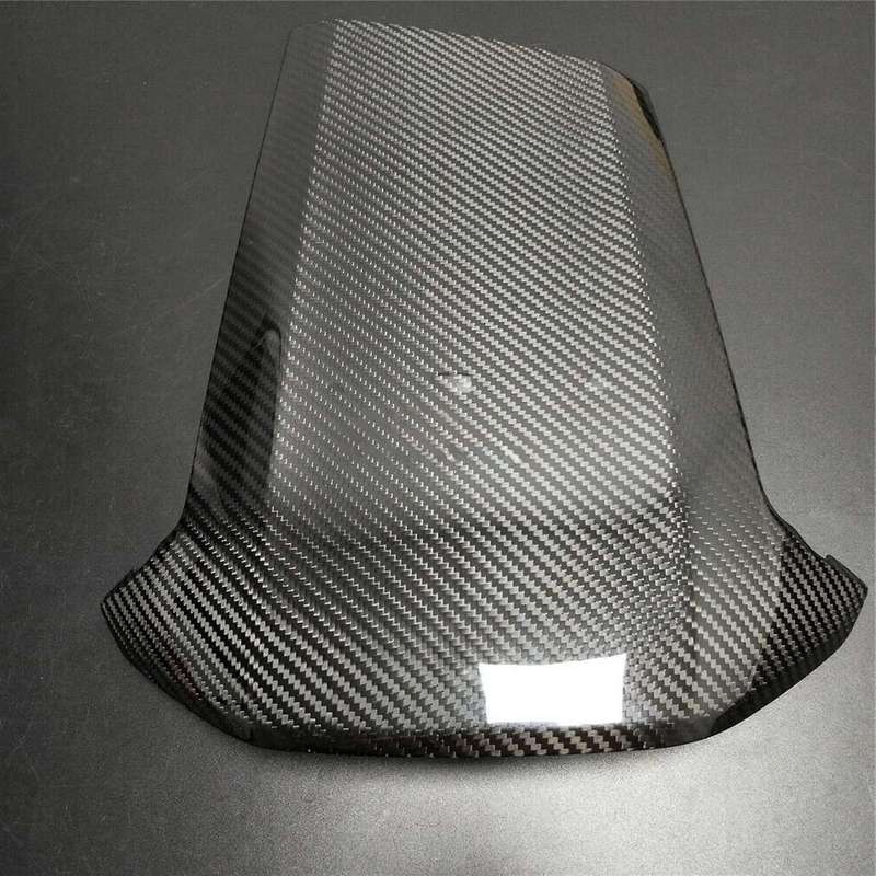 Carbon Fiber Car Steering Wheel Cover Trim Dashboard Panel Speedometer Cover for X MK10 2017-2020 RH