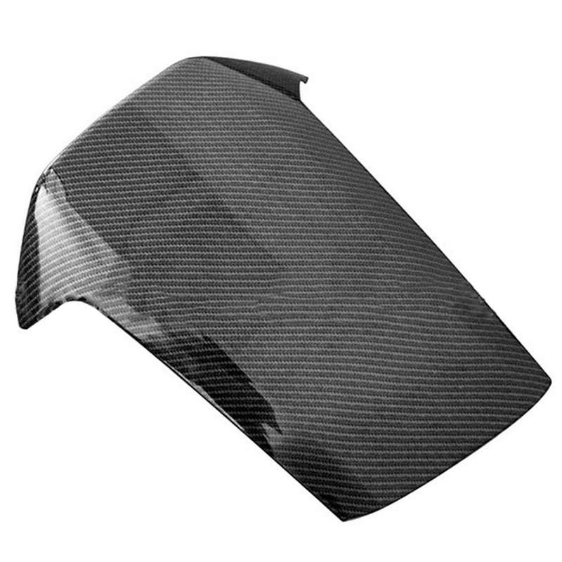 Carbon Fiber Car Steering Wheel Cover Trim Dashboard Panel Speedometer Cover for X MK10 2017-2020 RH