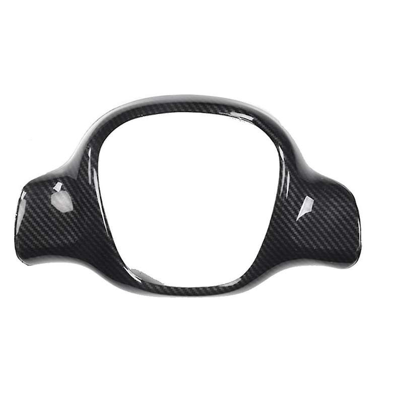 Carbon Fiber Car Steering Wheel Frame Decorative Sticker Accessories for 451 2009-2015