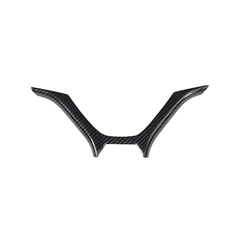 Carbon Fiber Car Steering Wheel Cover Panel Trim Decal for 2012-2015