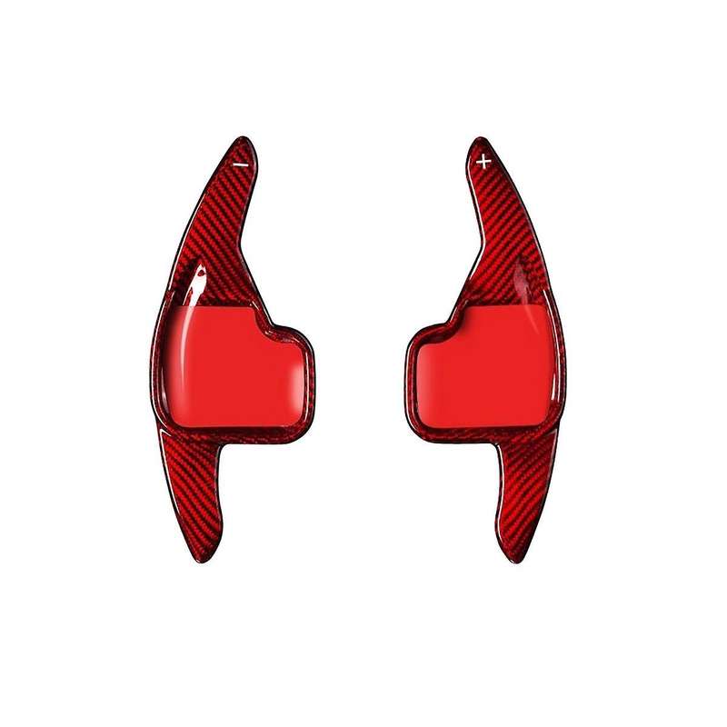 Carbon Fiber Car Steering Wheel Paddle Shifter Extension Car Paddle Shifters Car Decoration for F203