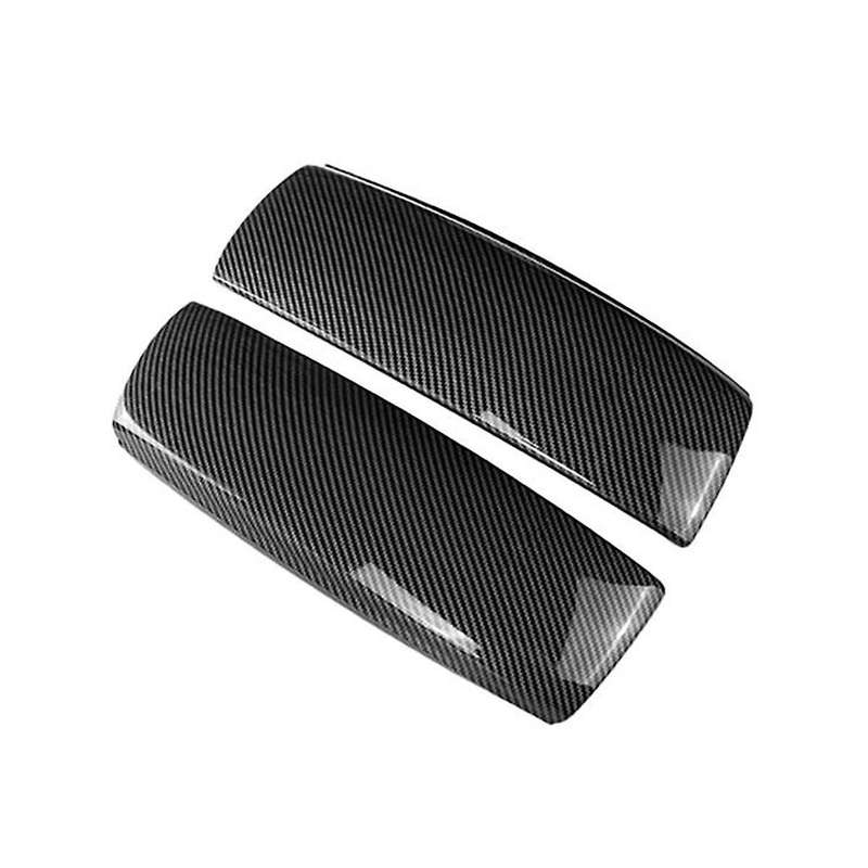 Carbon Fiber Center Console Armrest Box Panel Cover Decoration Stickers for  X5 F15 X6 F16 2014-201