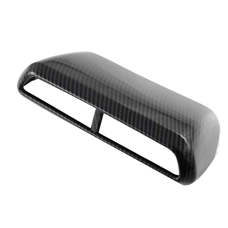Carbon Fiber Center Air Vent Outlet Panel Cover Trim for Dolphin Mini/ Seagull
