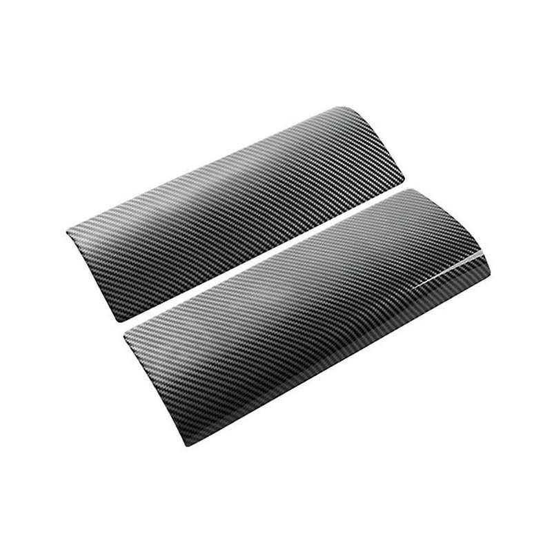 Carbon Fiber Center Console Armrest Box Panel Cover Trim Decoration Stickers for C Class W206 2021