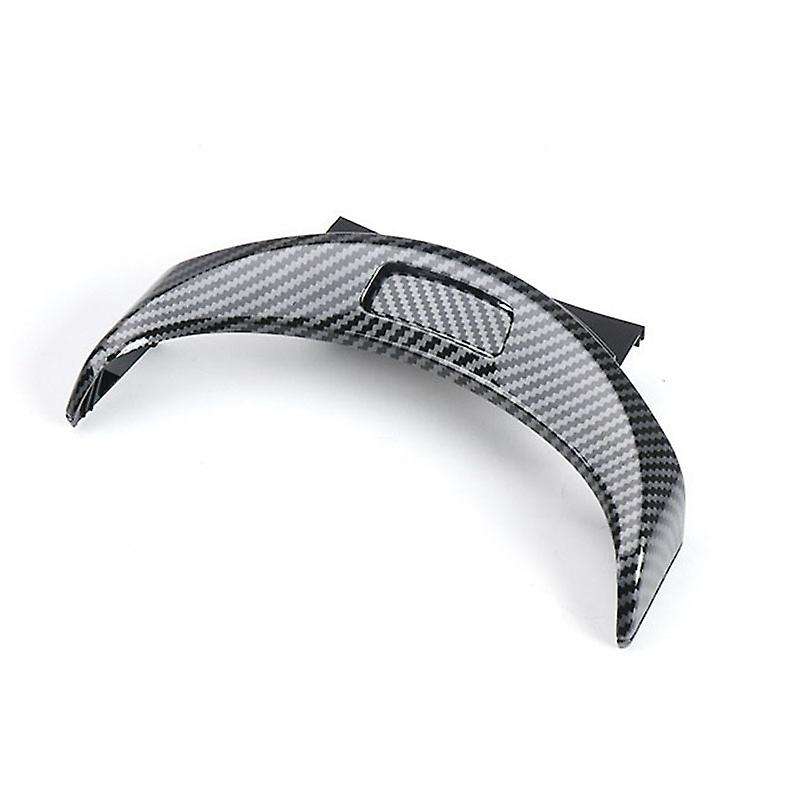 Carbon Fiber Center Console Armrest Switch Button Cover Trim for W205 C180 C200 C260 C300 GLC260 GLC
