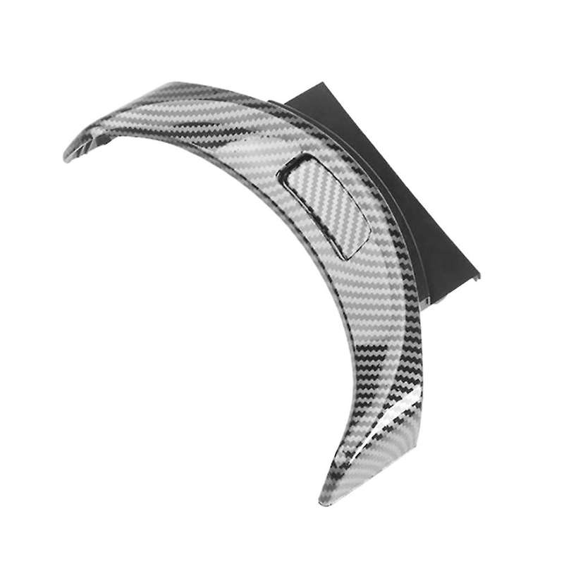 Carbon Fiber Center Console Armrest Switch Button Cover Trim for W205 C180 C200 C260 C300 GLC260 GLC