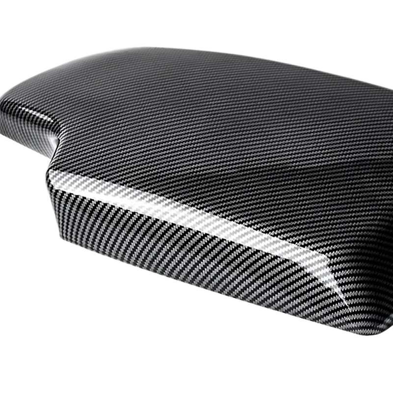 Carbon Fiber Center Console Armrest Panel Cover Trim for  3 3gt 4 Series E90 F30 F31 F34 F32 F36 F3