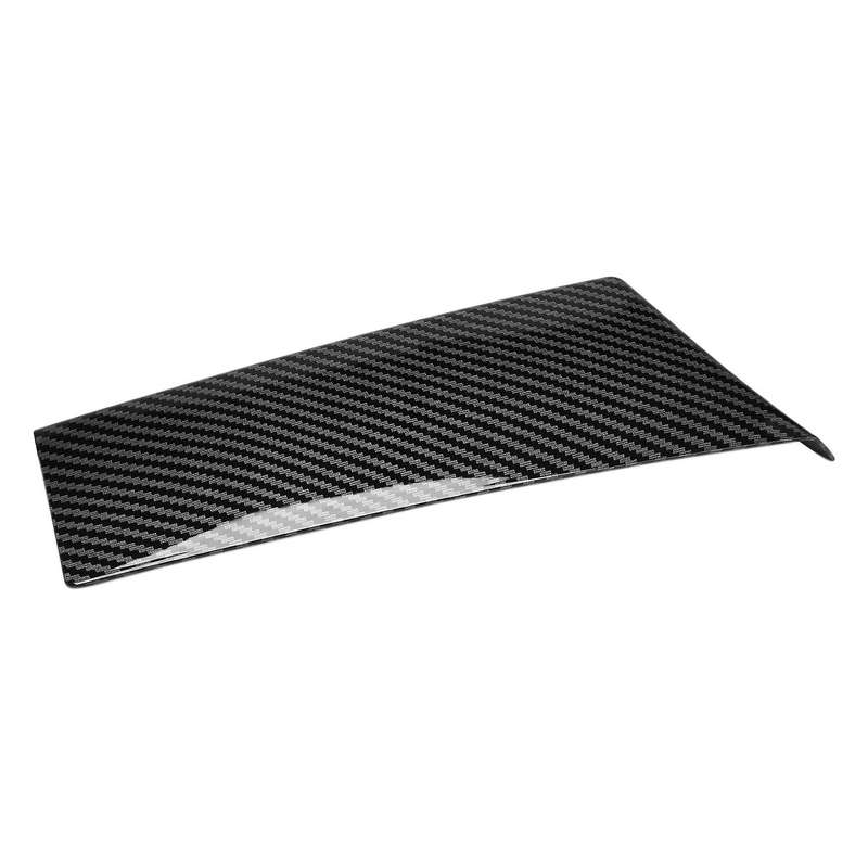 Carbon Fiber Center Console Armrest Panel Cover Trim for 5 Series E60 2004-2010 LHD Accessories