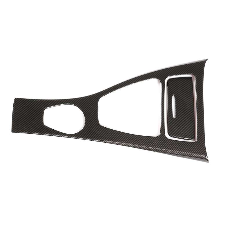 Carbon Fiber Center Console Gear Shift Frame Car Accessories for 3 Series E90 2005-2012 Left Hand Dr