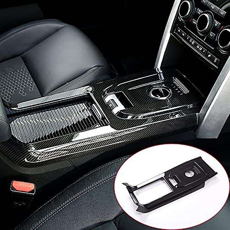 Carbon Fiber Center Console Gear Shift Cover Trim Frame Car Accessories for Sport 2015-2019