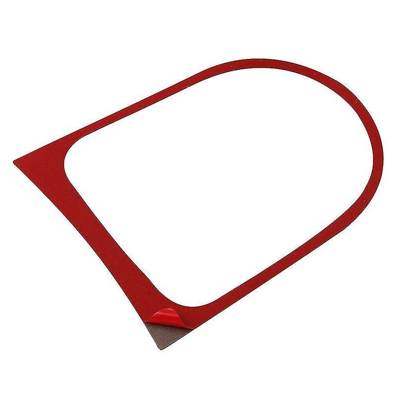 Carbon Fiber Center Console Gear Shift Frame Cover Trim Stickers for 2015 2016 2017 2018 2019
